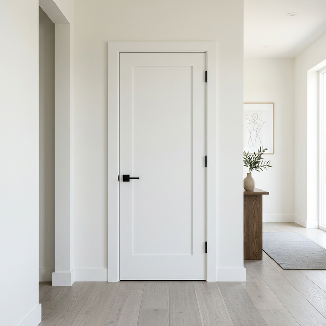 White Primed Doors